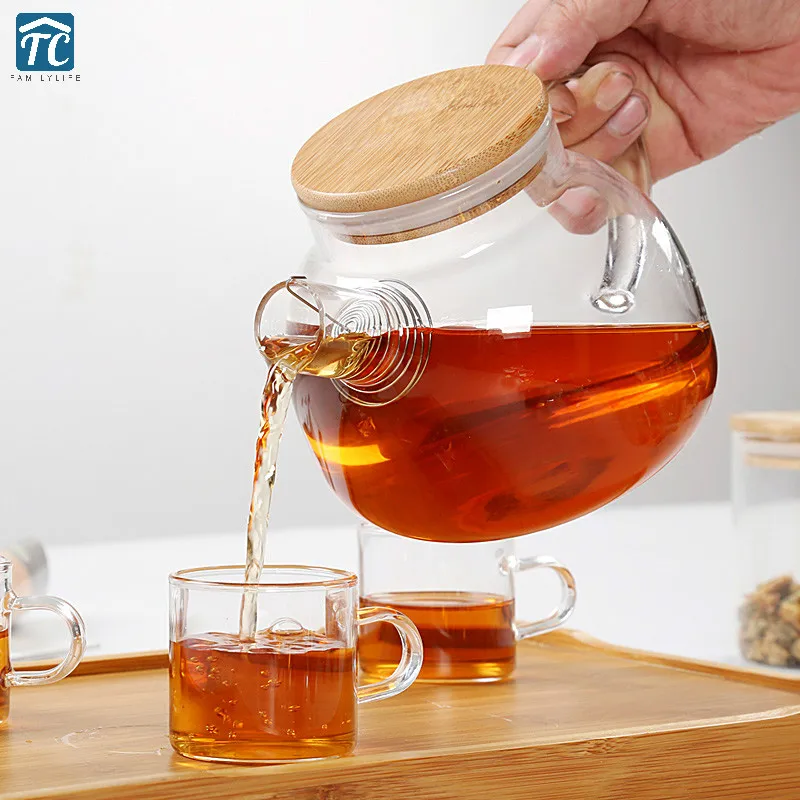 Borosilicate Heat-resistant Glass Flower Teapot Kung Fu Red Stainless Steel Filter Tea Pot Maker Kettle Tool Infuser Clear Cold
Borosilicate Heat-resistant Glass Flower Teapot Kung Fu Red Stainless Steel Filter Tea Pot Maker Kettle Tool Infuser Clear Cold