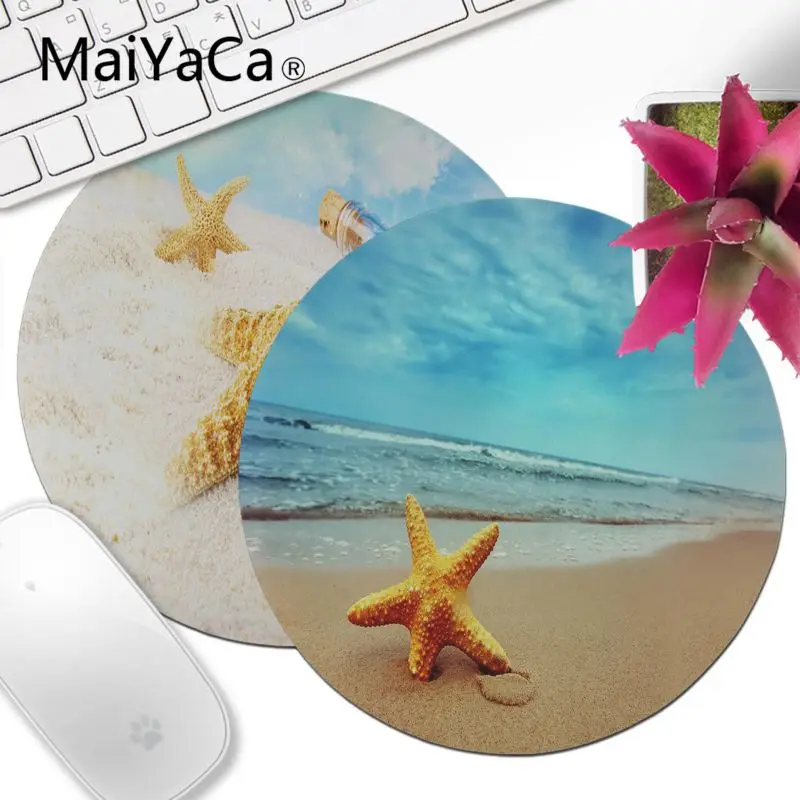 Игровые коврики MaiYaCa в виде морской звезды, резиновый коврик для мыши диаметром 20x20 см, 22x22 см, круглый коврик для мыши
Игровые коврики MaiYaCa в виде морской звезды, резиновый коврик для мыши диаметром 20x20 см, 22x22 см, круглый коврик для мыши