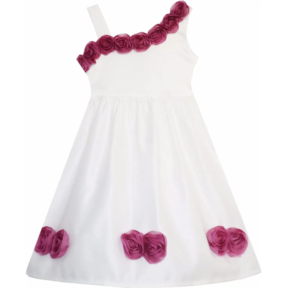 Girls Dress Asymmetric One Shoulder Flower Girl Party Purple 2020 Summer Princess Wedding Dresses Clothes Size 2-6 Carnival
Girls Dress Asymmetric One Shoulder Flower Girl Party Purple 2020 Summer Princess Wedding Dresses Clothes Size 2-6 Carnival