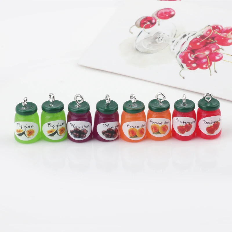 10pcs DIY resin charm hand made accessories fun fruit jam jars personal earrings pendant material earrings finding
10pcs DIY resin charm hand made accessories fun fruit jam jars personal earrings pendant material earrings finding
