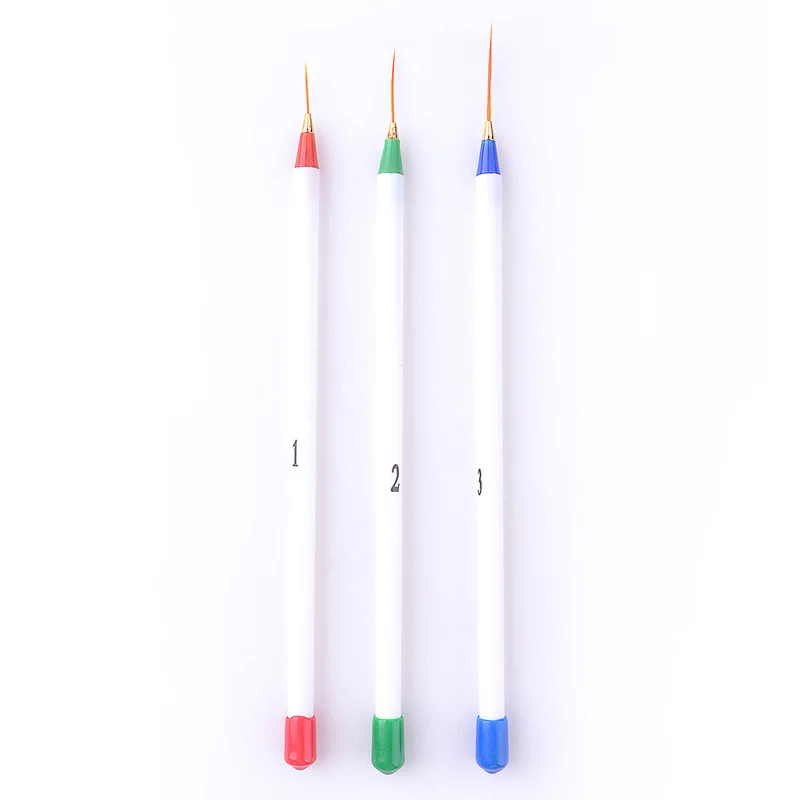 20Sets X 3pcs Nail Art Brush Set Painting Striping Nail Polish UV Gel Pen Design DIY Acrylic Drawing Nail Tools G0057
20Sets X 3pcs Nail Art Brush Set Painting Striping Nail Polish UV Gel Pen Design DIY Acrylic Drawing Nail Tools G0057