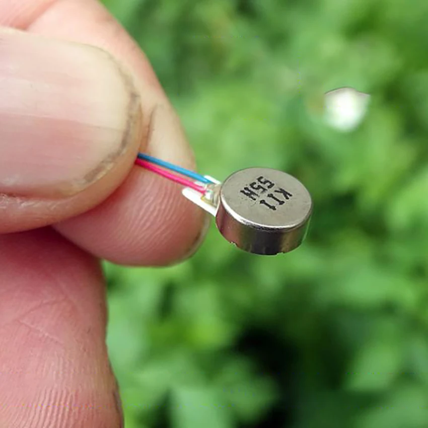 Flat Vibrating Vibration Motor 0834 DC3V-5V Button Type Vibration Motor for Mobile Phone Tablet Household Appliances 8x3.4mm
Flat Vibrating Vibration Motor 0834 DC3V-5V Button Type Vibration Motor for Mobile Phone Tablet Household Appliances 8x3.4mm