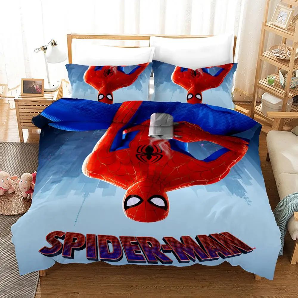 Marvel Hero Spider-Man Bedding Set Queen Size Bed Sheets for Boy's Quilt Duvet Covers Twin Bedspread King Children's Summer Kids
Marvel Hero Spider-Man Bedding Set Queen Size Bed Sheets for Boy's Quilt Duvet Covers Twin Bedspread King Children's Summer Kids