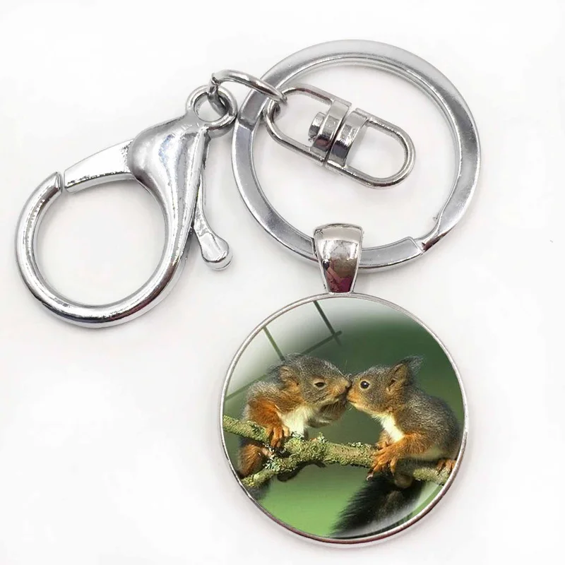 Squirrel key chain Forest Animals Charm keychains Squirrel Jewelry keychain Nature Woodland Creatures Key Holder
Squirrel key chain Forest Animals Charm keychains Squirrel Jewelry keychain Nature Woodland Creatures Key Holder
