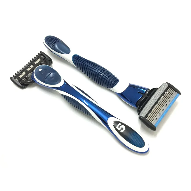 Quality Stainless Steel Razor blade Shaver Razors Men's Shaving 5-layer Safety with Trimmer Handle for Man
Quality Stainless Steel Razor blade Shaver Razors Men's Shaving 5-layer Safety with Trimmer Handle for Man