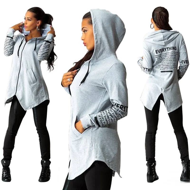 S-6XL Women Hoodies Sweatshirts zipper clothing 2019 Casual prints Hoodies Tracksuit Sweatshirt Female Slim Irregular hem Hoody
S-6XL Women Hoodies Sweatshirts zipper clothing 2019 Casual prints Hoodies Tracksuit Sweatshirt Female Slim Irregular hem Hoody