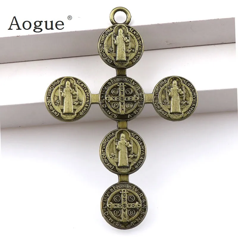 3 Colors Jesus Crucifix Christian Jewelry Crosses Charms Saint Benedict Crucifix Pendants For Pendants Necklace
3 Colors Jesus Crucifix Christian Jewelry Crosses Charms Saint Benedict Crucifix Pendants For Pendants Necklace