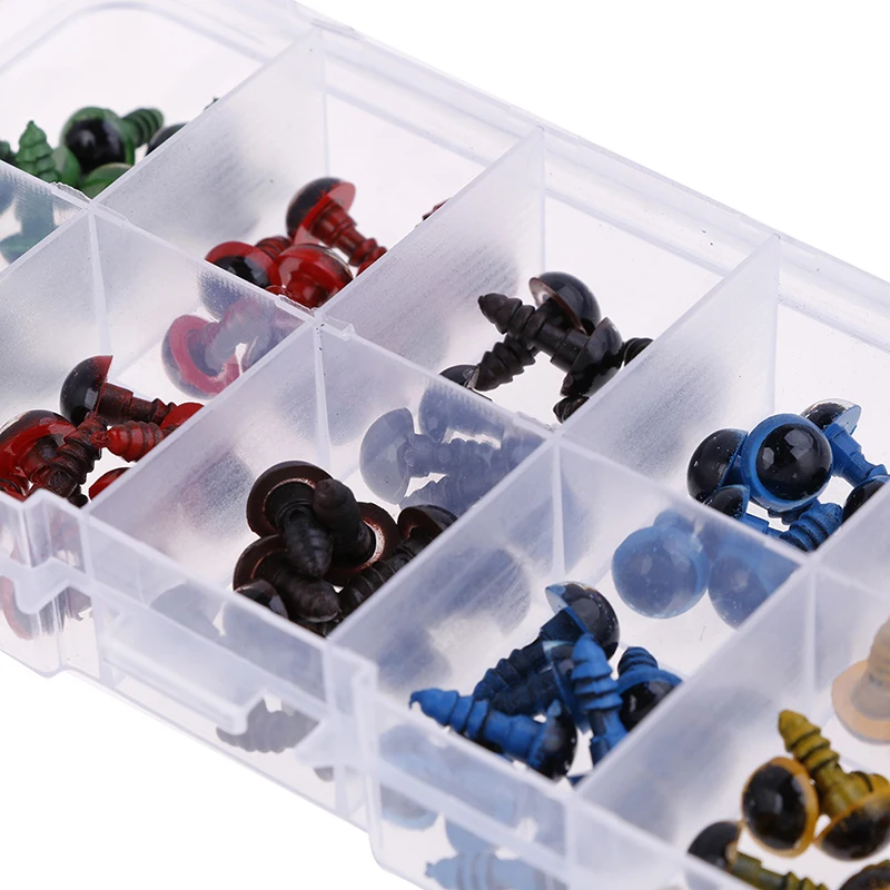 100Pcs/50 Pairs 5 Colors Plastic DIY 8mm Safety Eyes Box for Bear Stuffed Toy Snap Animal Puppet Doll Craft
100Pcs/50 Pairs 5 Colors Plastic DIY 8mm Safety Eyes Box for Bear Stuffed Toy Snap Animal Puppet Doll Craft