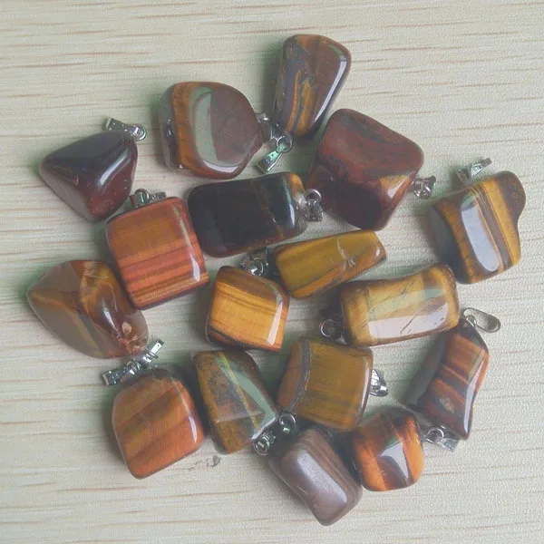 2017 hot selling high quality tiger eye stone irregular pendants charms fit neckalce jewelry making 50pcs/lot Wholesale
2017 hot selling high quality tiger eye stone irregular pendants charms fit neckalce jewelry making 50pcs/lot Wholesale