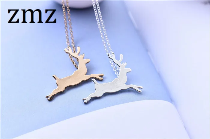 ZMZ 30pcs/lot US/Europe popular outdoor fashion necklace lovely animal small running deer pendant jewelry for party/gift/sport
ZMZ 30pcs/lot US/Europe popular outdoor fashion necklace lovely animal small running deer pendant jewelry for party/gift/sport