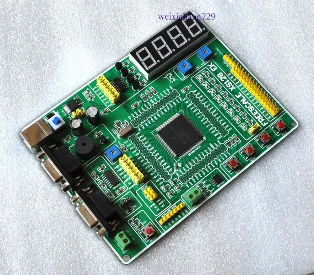 For Freescale Carle development board, MC9S12XS128MAL experimental board, learning board with CAN, XS128, EK
For Freescale Carle development board, MC9S12XS128MAL experimental board, learning board with CAN, XS128, EK