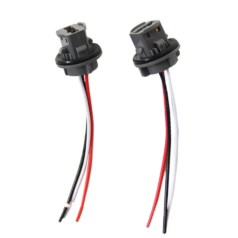 2pcs T20 7443 Car Bulb Holder Lamp 12V Socket Adapter LED Side Light Connector High Heat Resistant Copper Wire
2pcs T20 7443 Car Bulb Holder Lamp 12V Socket Adapter LED Side Light Connector High Heat Resistant Copper Wire
