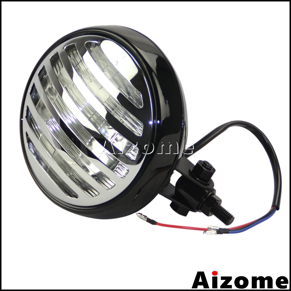 Фара Cafe Racer, винтажная Фара 5-2/4 дюйма, передняя фара с герметичным светом для Harley, Honda, Yamaha, Cruiser, Bobber, Chopper, под заказ
Фара Cafe Racer, винтажная Фара 5-2/4 дюйма, передняя фара с герметичным светом для Harley, Honda, Yamaha, Cruiser, Bobber, Chopper, под заказ