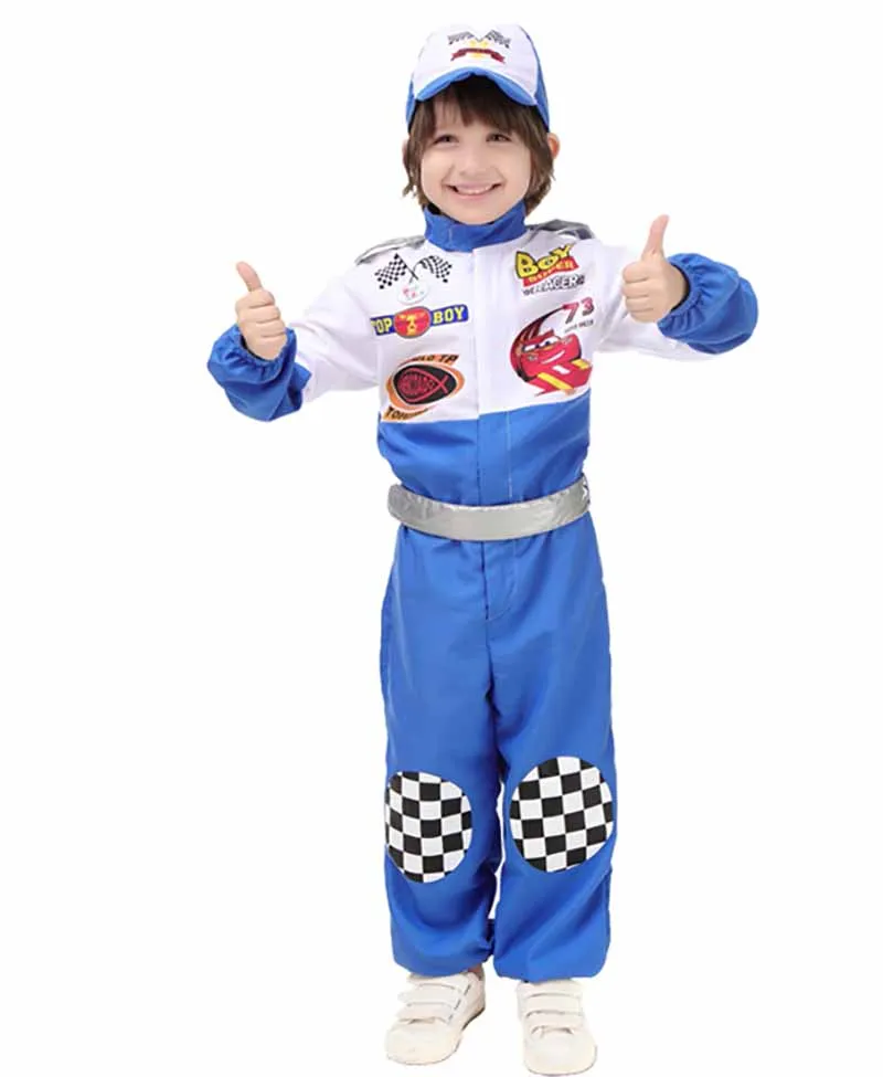 New Year Costume Child Boy Halloween Racing Driver Cosplay Costume Birthday Gift Childrens Fancy Dress Outfit For Kids Boy 3-12T
New Year Costume Child Boy Halloween Racing Driver Cosplay Costume Birthday Gift Childrens Fancy Dress Outfit For Kids Boy 3-12T