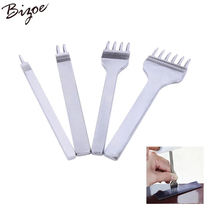 3/4mm Prong Leather Craft Tool 1+2+4+6 Prongs Leathercraft Tools Hole Punches Hole Leather Stitching Sewing Punches
3/4mm Prong Leather Craft Tool 1+2+4+6 Prongs Leathercraft Tools Hole Punches Hole Leather Stitching Sewing Punches