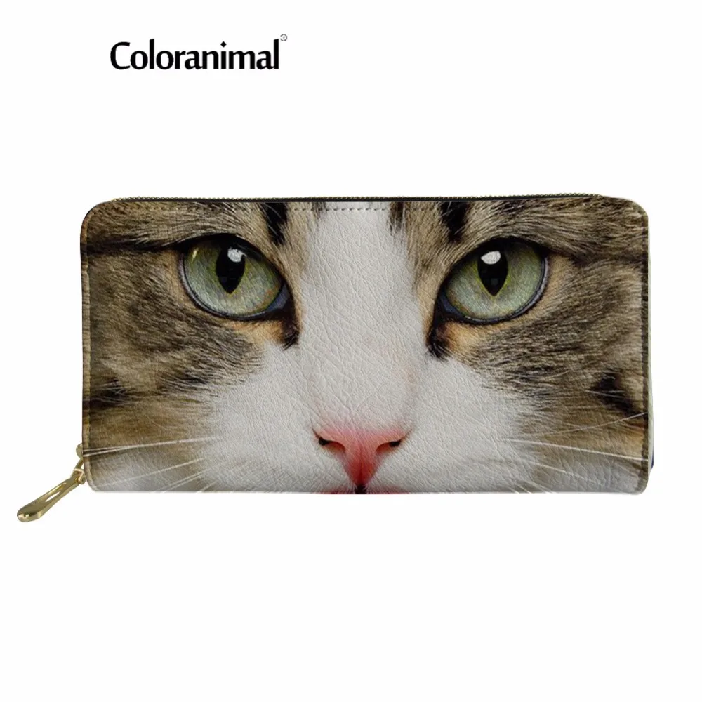 Coloranimal Cute Cat Pattern Women Long Wallet 2018 New Women Handbags Coin PU Leather Wallets With Zipper Billetera De Mujer
Coloranimal Cute Cat Pattern Women Long Wallet 2018 New Women Handbags Coin PU Leather Wallets With Zipper Billetera De Mujer
