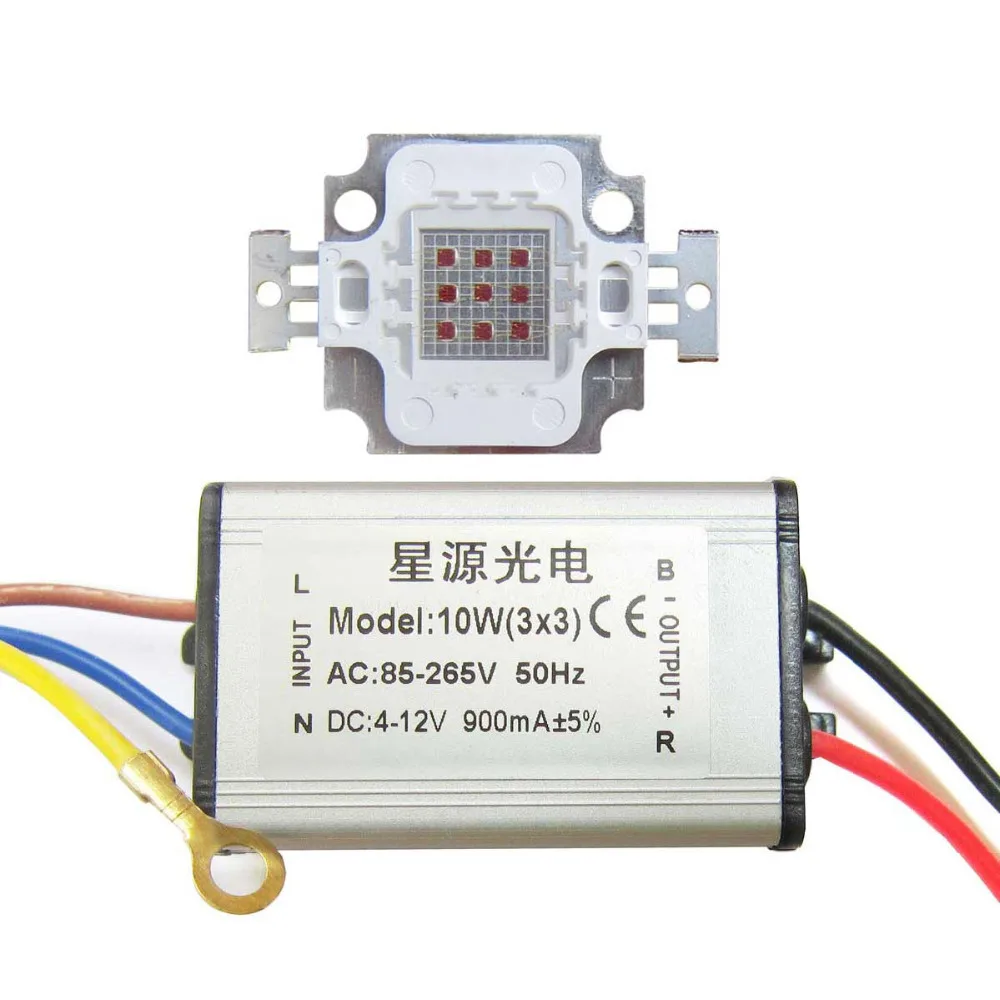 10 Вт квадратная база инфракрасные IR940nm SMD светодиодные диоды Запчасти + AC 85 ~ 265 В водонепроницаемый светодиодный драйвер
10 Вт квадратная база инфракрасные IR940nm SMD светодиодные диоды Запчасти + AC 85 ~ 265 В водонепроницаемый светодиодный драйвер
