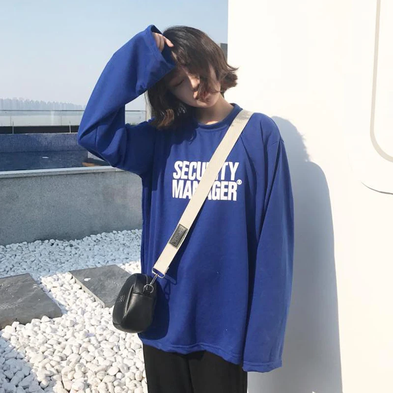 YouGeMan Harajuku Fashion T-shirt Femme Autumn Clothing Korean Ulzzang Bf Letter Printed Long Sleeve T Shirt Women Tshirt Tops
YouGeMan Harajuku Fashion T-shirt Femme Autumn Clothing Korean Ulzzang Bf Letter Printed Long Sleeve T Shirt Women Tshirt Tops