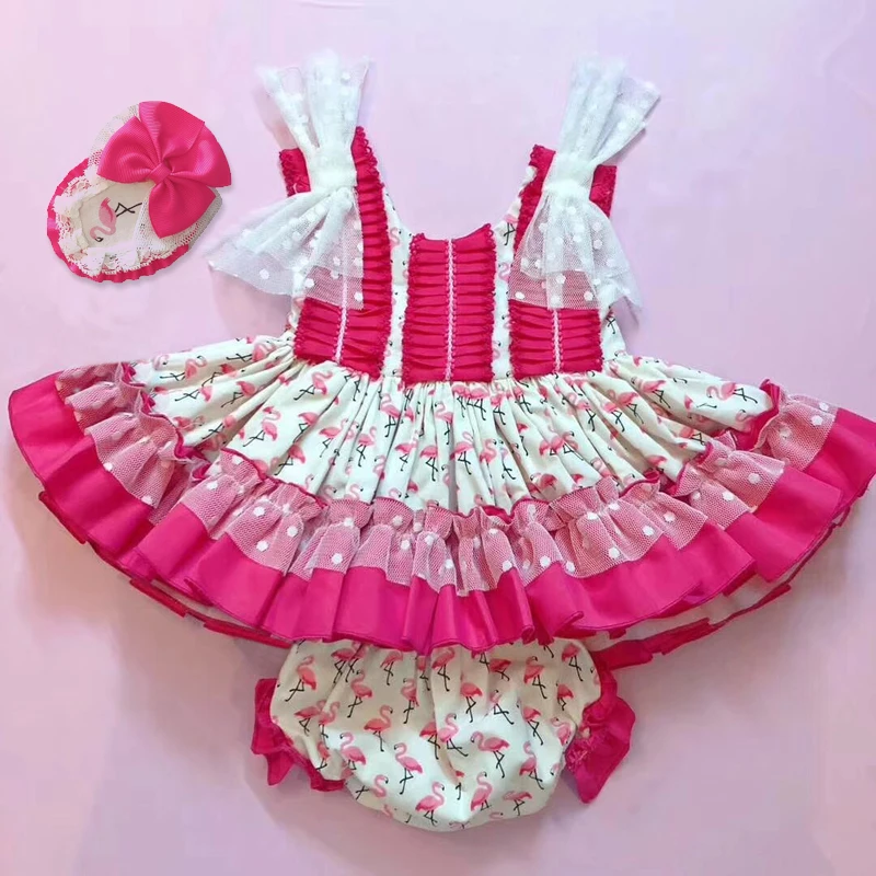 Новое поступление 2019 качественное испанское платье для девочек бальное