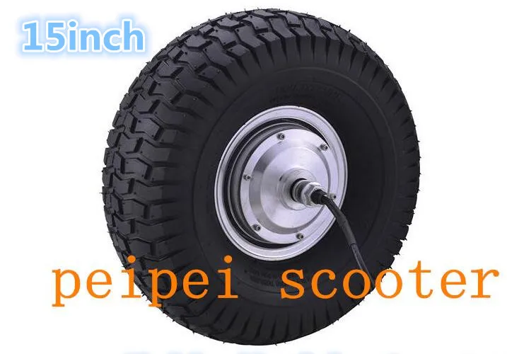 15 inch 15inch BLDC wheel brushless no-gear dc hub motor for mobility scooter motor with 15x6.00-6 tire phub-87
15 inch 15inch BLDC wheel brushless no-gear dc hub motor for mobility scooter motor with 15x6.00-6 tire phub-87