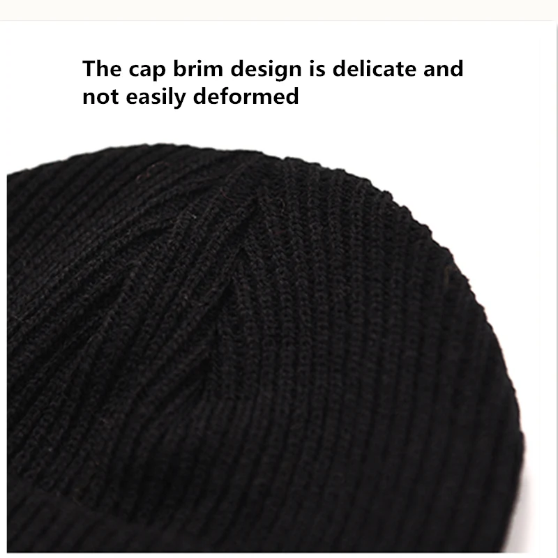 2019 Зима Весна Новый сплошной повседневное Skullies & Beanies вязаная шапка с дыни кожи