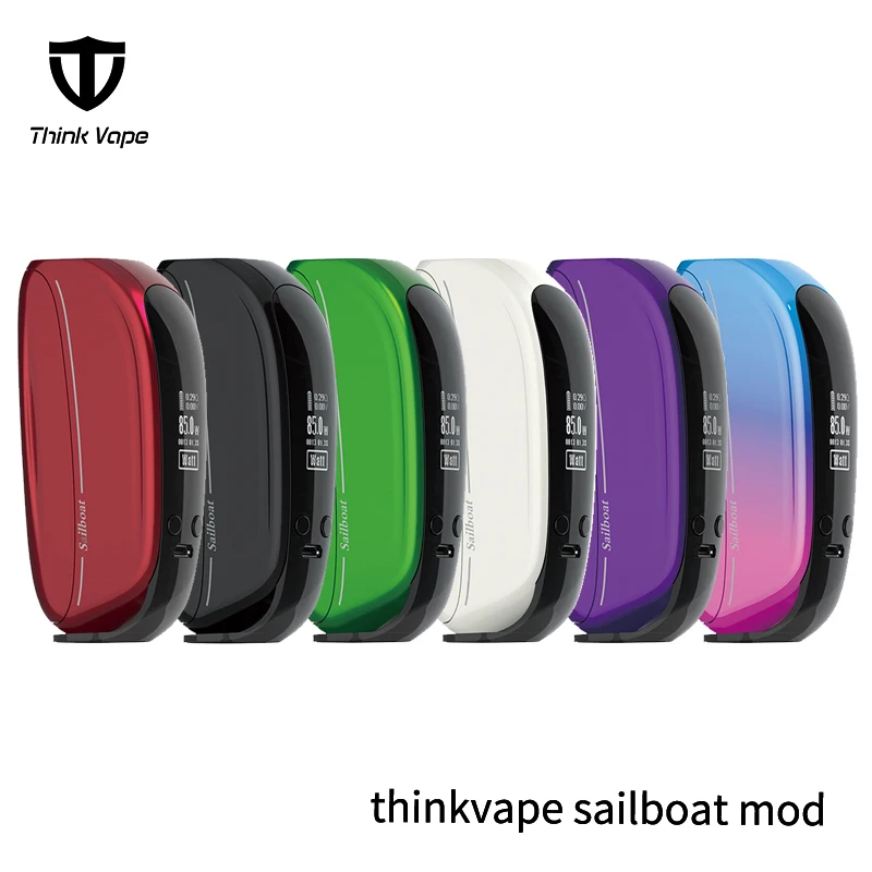 Оригинальный Thinkvape Sailboat Box Mod 0 96 ''светодиодный экран контроль температуры 510