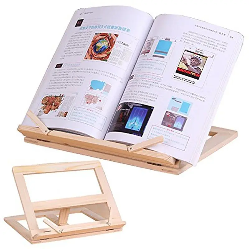 Hot sale Wooden Frame Reading Bookshelf Bracket - Book Reading Bracket Tablet PC Support Music Stand-1# Office School Supply
Hot sale Wooden Frame Reading Bookshelf Bracket - Book Reading Bracket Tablet PC Support Music Stand-1# Office School Supply