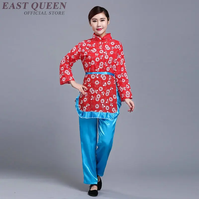 

Китайский народный танцевальный костюм для женщин, одежда для сцены, Национальный древний веер, традиционный китайский танцевальный костю...