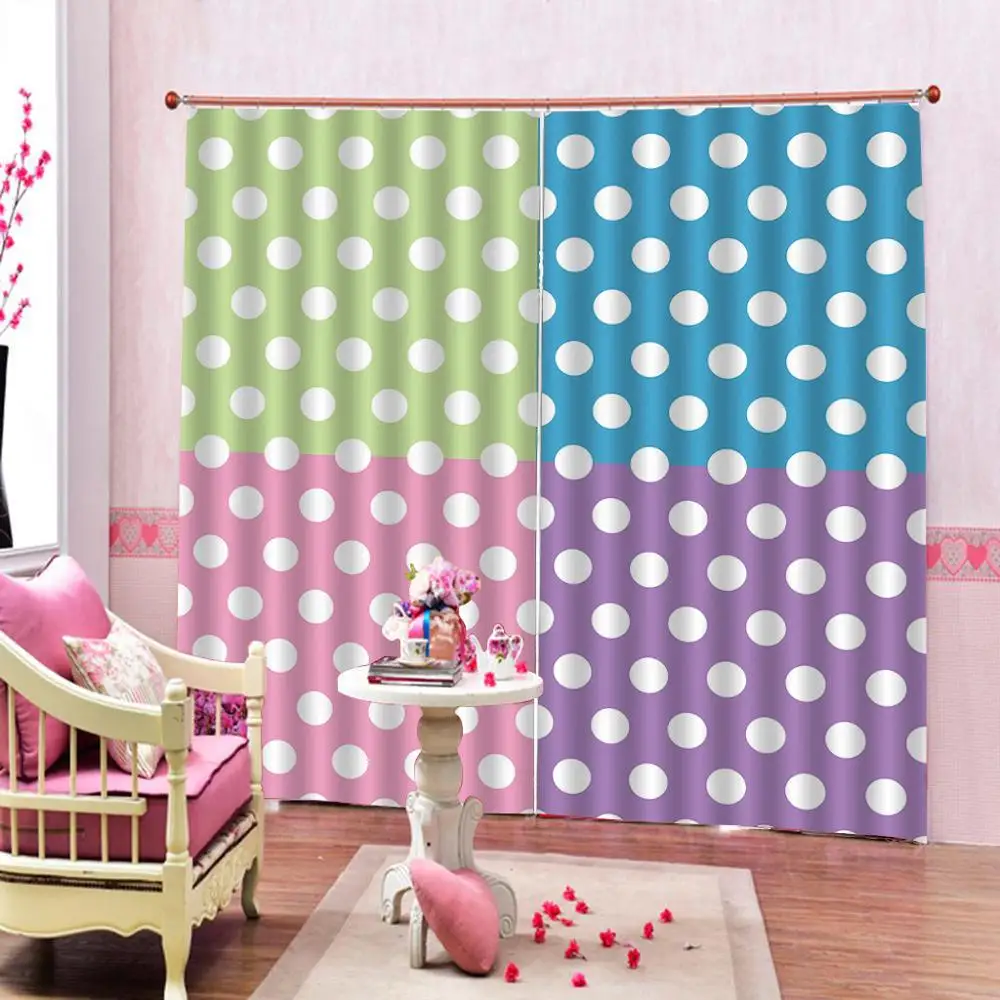 3D Curtain Luxury Blackout Window Curtain Living Room colorful circle curtains for bedroom stereoscopic curtains
3D Curtain Luxury Blackout Window Curtain Living Room colorful circle curtains for bedroom stereoscopic curtains