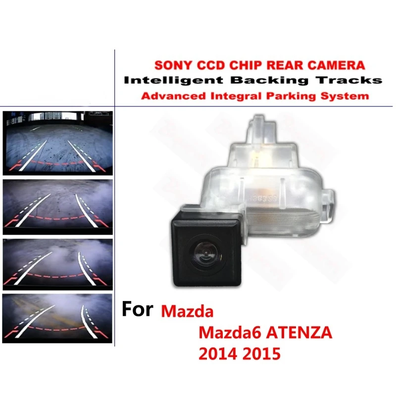 for Mazda 6 Mazda6 ATENZA 2014 2015 CCD Intelligent Dynamic Tracks Rear View Reverse Backup Trajectory Camera Night Vision
for Mazda 6 Mazda6 ATENZA 2014 2015 CCD Intelligent Dynamic Tracks Rear View Reverse Backup Trajectory Camera Night Vision
