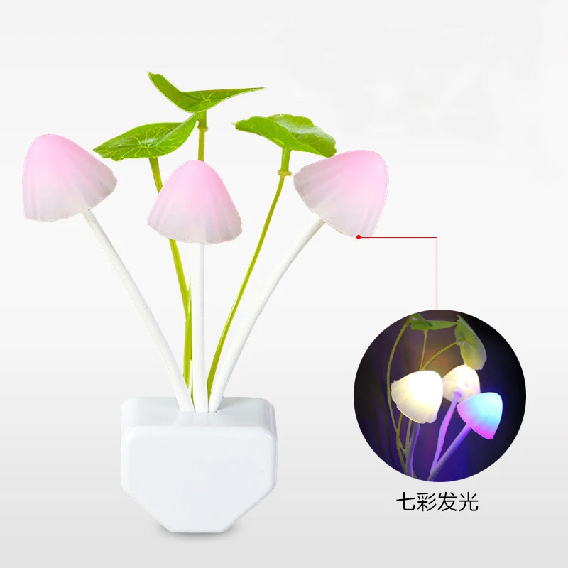 2 PCS Kids Night Light Bathroom Kitchen Bedside Wall Light Lamp Color Changing Plug In LED Mushroom Flower Nightlight
2 PCS Kids Night Light Bathroom Kitchen Bedside Wall Light Lamp Color Changing Plug In LED Mushroom Flower Nightlight