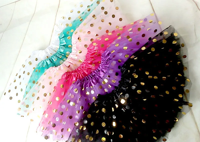 Baby Girls Dot Tutu Skirt Princess Party Glitter Kids Infant Birthday Clothes 0-8T | Мать и ребенок