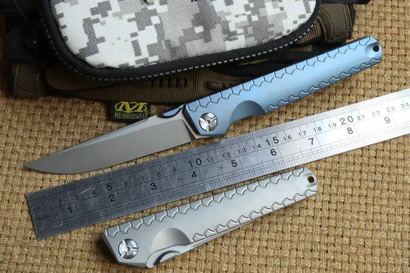 nimo koi ball bearing tactical M390 blade folding knife titanium handle outdoor survival camping hunting pocket knives EDC tools
nimo koi ball bearing tactical M390 blade folding knife titanium handle outdoor survival camping hunting pocket knives EDC tools