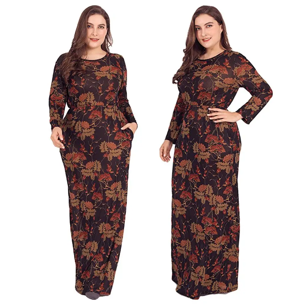Vintage Women Flower Printed Long Sleeve Dress Abaya Dubai Maxi Bodycon Kaftan Jilbab Arab Islamic Robe Gown Muslim Plus Size
Vintage Women Flower Printed Long Sleeve Dress Abaya Dubai Maxi Bodycon Kaftan Jilbab Arab Islamic Robe Gown Muslim Plus Size
