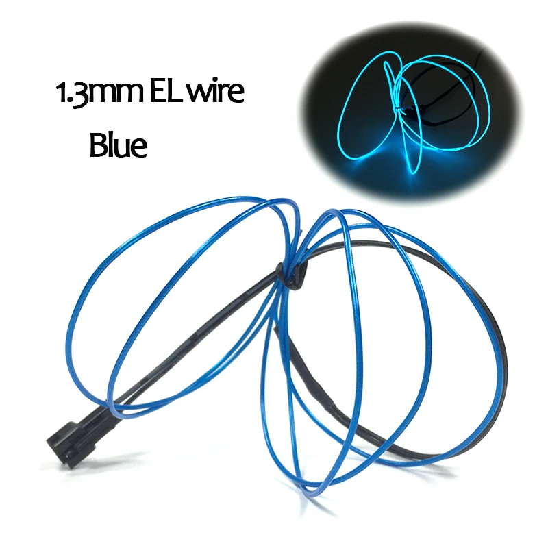 Hot Sale 10 Color Choice 1.3mm EL Wire Rope Tube LED Strip Flexible Neon Light For Toys Decoration Not Include The Controller
Hot Sale 10 Color Choice 1.3mm EL Wire Rope Tube LED Strip Flexible Neon Light For Toys Decoration Not Include The Controller