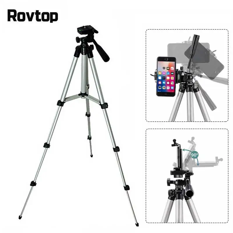Rovtop Профессиональный штатив Гибкий Statief мини камера живой Штатив для iPhone телефон