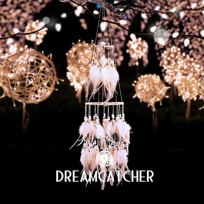 Wedding Decoration,Handmade Pendant,Dream Catcher Light,Wind Chime, Gifts Girls Room Decor Decoration Home Room Decoration
Wedding Decoration,Handmade Pendant,Dream Catcher Light,Wind Chime, Gifts Girls Room Decor Decoration Home Room Decoration