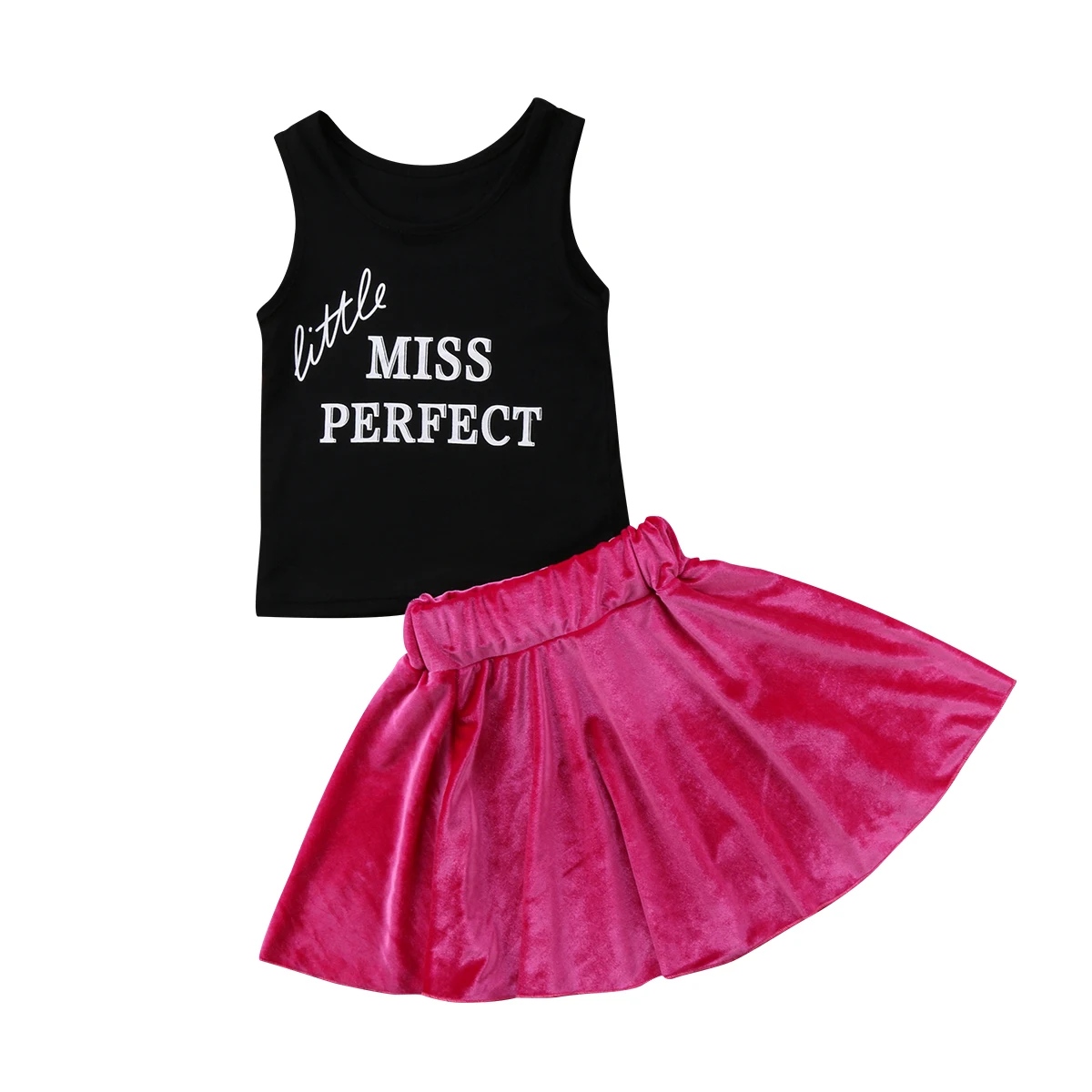 2018 Casual Toddler Baby Girls Dress Tank Vest Tops T-Shirt+Velvet Skirt 2PCS Outfits Set Clothes Size 2-6T
2018 Casual Toddler Baby Girls Dress Tank Vest Tops T-Shirt+Velvet Skirt 2PCS Outfits Set Clothes Size 2-6T