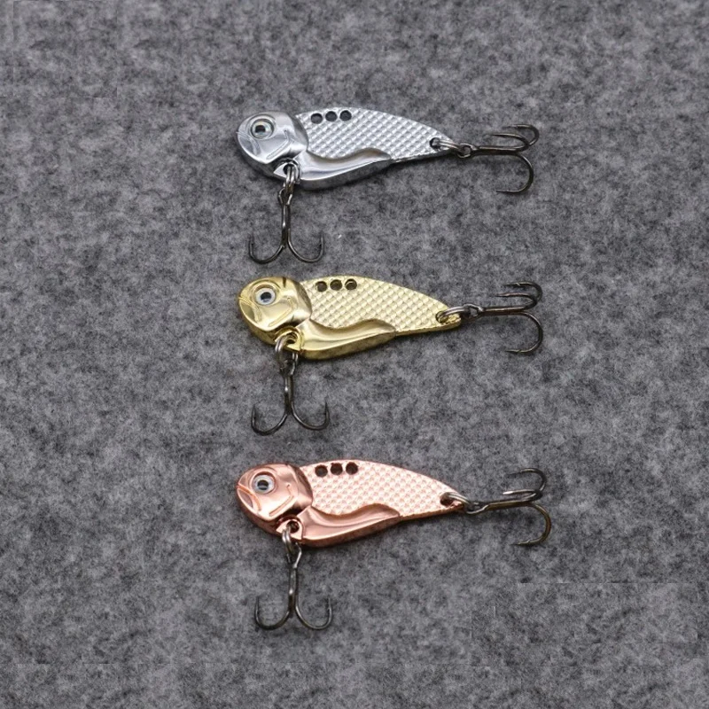 Metal Spoon VIB Lures 3.1cm 3.5g Vibrations Fishing bait Bass Treble With 3 Hooks Lead Hard Fish Cicada Lure Bass Crank Bait
Metal Spoon VIB Lures 3.1cm 3.5g Vibrations Fishing bait Bass Treble With 3 Hooks Lead Hard Fish Cicada Lure Bass Crank Bait