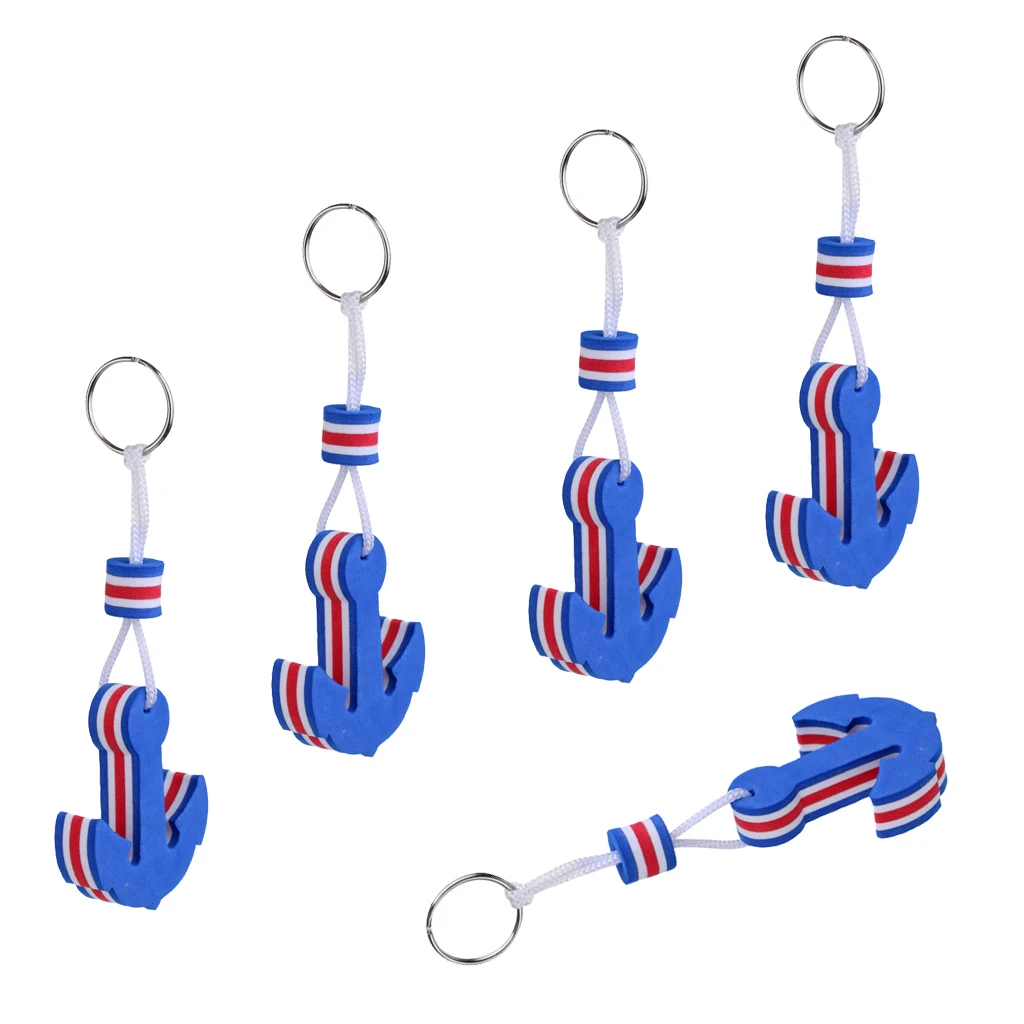 5x Anchor Shaped Blue Boating Foam Floating Keyring Keychain Sailing Water Sports Boat Accessories for Kayaking Marine Boat
5x Anchor Shaped Blue Boating Foam Floating Keyring Keychain Sailing Water Sports Boat Accessories for Kayaking Marine Boat