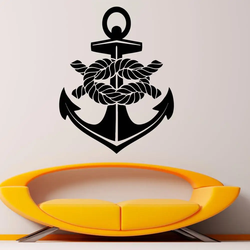 Nautical Anchor Wall sticker waterproof Vinyl Decal Sea Ocean Sticker Art Murals Modern Interior living room home decor G565
Nautical Anchor Wall sticker waterproof Vinyl Decal Sea Ocean Sticker Art Murals Modern Interior living room home decor G565