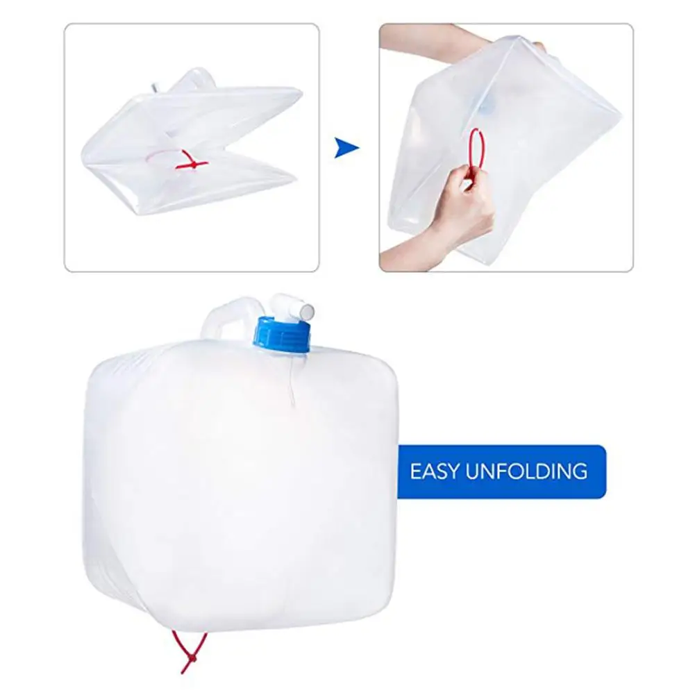 20L Collapsible Water Container With Spigot Portable Foldable Water Bag Outdoor Camping Hiking Water Bucket Emergency Water Bag
20L Collapsible Water Container With Spigot Portable Foldable Water Bag Outdoor Camping Hiking Water Bucket Emergency Water Bag