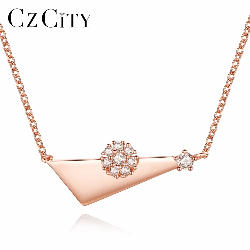 CZCITY бренд CZ Хрустальный цветок кулон для женщин 925 серебряное ожерелье из розового золота Цвет подарок на день Святого Валентина ювелирные ...
CZCITY бренд CZ Хрустальный цветок кулон для женщин 925 серебряное ожерелье из розового золота Цвет подарок на день Святого Валентина ювелирные ...