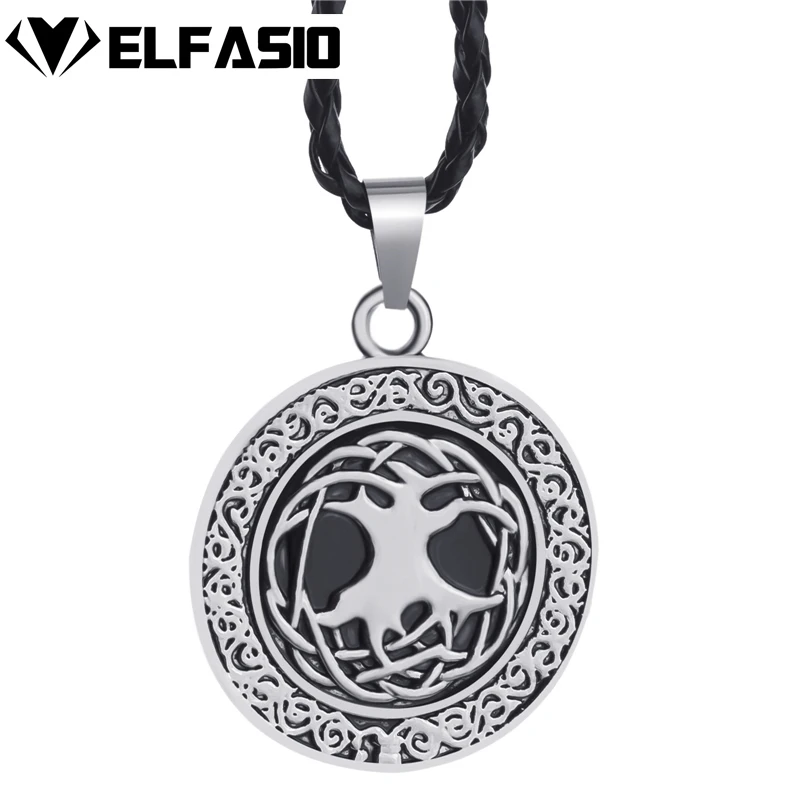 Men's Boy'sTree of Life Silver Pendant with Black Necklace Wholesale Jewelry LP226
Men's Boy'sTree of Life Silver Pendant with Black Necklace Wholesale Jewelry LP226
