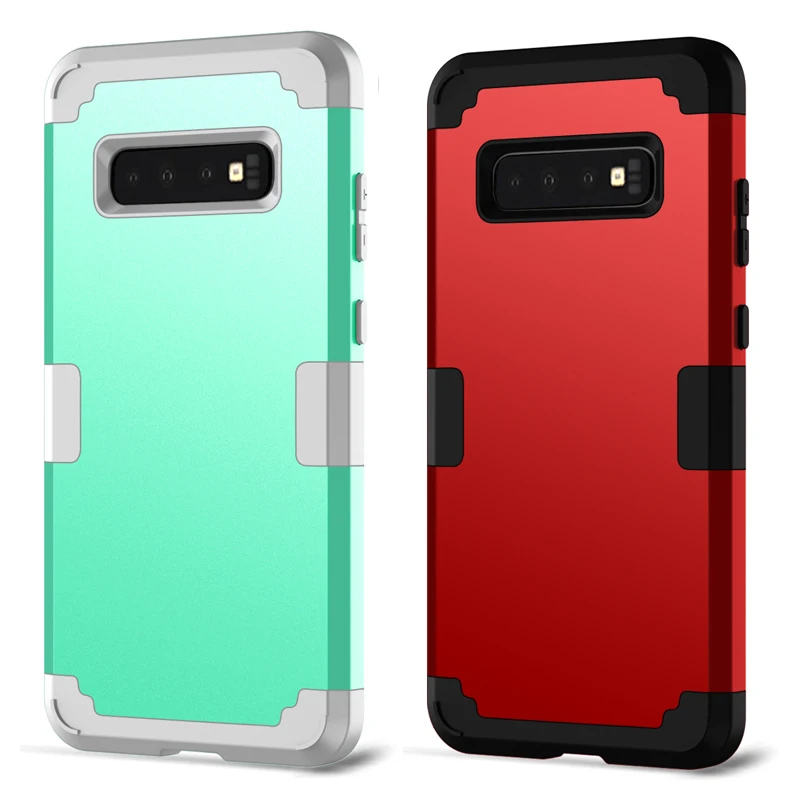 Чехол для samsung S10 защитный противоударный силиконовый чехол телефона Galaxy Plus S8 S9