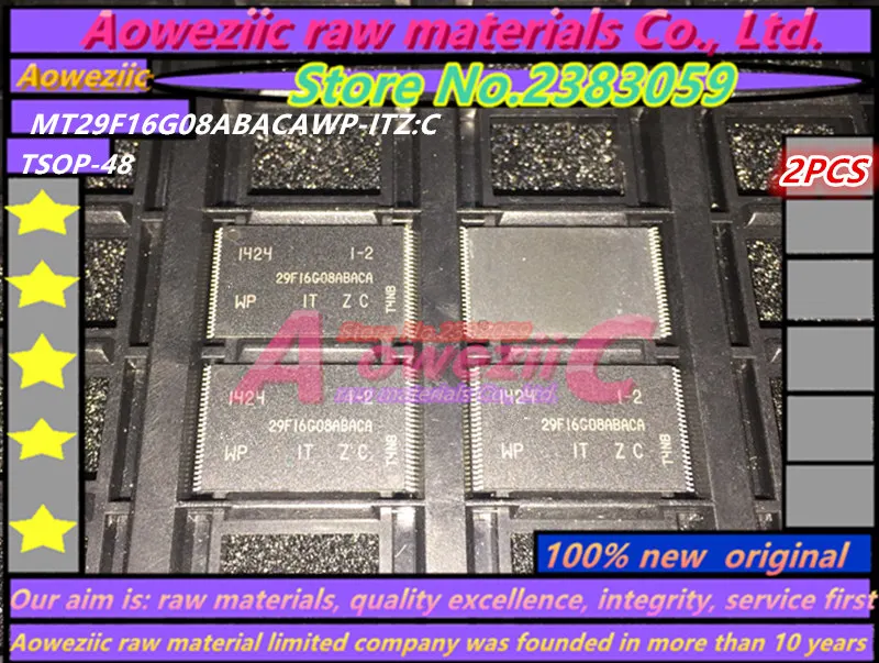 Aoweziic 100% Новый оригинальный MT29F16G08ABACAWP-ITZ: C MT29F16G08ABACAWP-ITZ: C TSOP48 MT29F16G08ABACAWP MT29F16G08ABACA
Aoweziic 100% Новый оригинальный MT29F16G08ABACAWP-ITZ: C MT29F16G08ABACAWP-ITZ: C TSOP48 MT29F16G08ABACAWP MT29F16G08ABACA