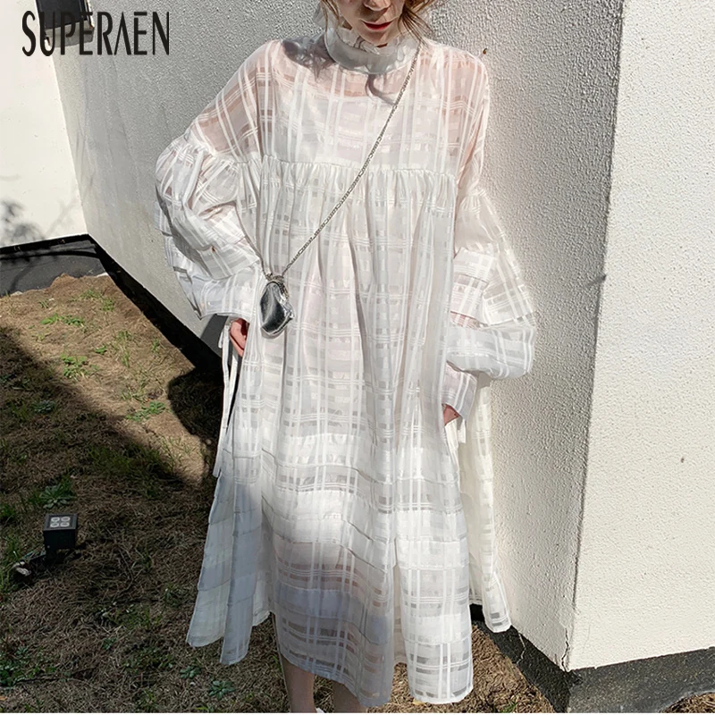 Женское Повседневное платье SuperAen, из двух частей, однотонное, с длинным рукавом, для весны и лета, 20201
Женское Повседневное платье SuperAen, из двух частей, однотонное, с длинным рукавом, для весны и лета, 20201