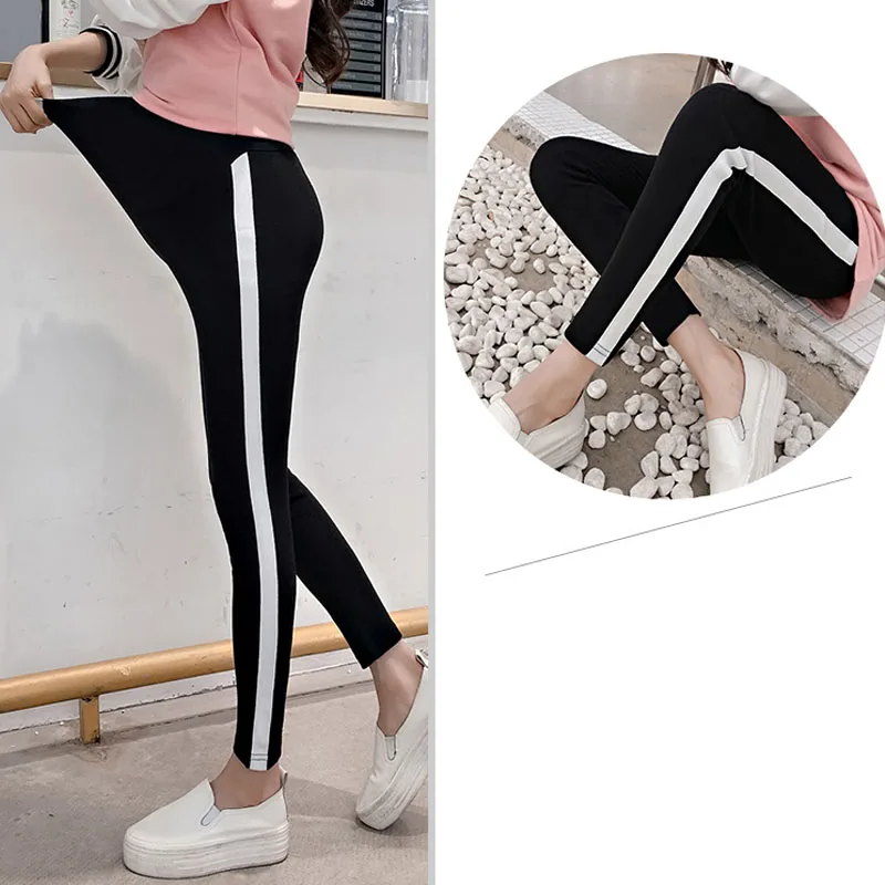 Maternity Leggings Bottom Pants For Pregnant Women Side Stripe Casual Skinny Pregnancy Leggings Stretch Maternity Mother Clothes
Maternity Leggings Bottom Pants For Pregnant Women Side Stripe Casual Skinny Pregnancy Leggings Stretch Maternity Mother Clothes