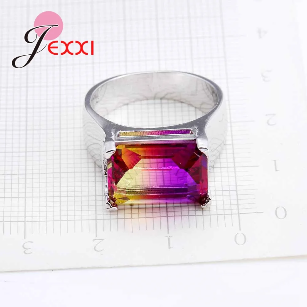 1PC New Luxury Wedding Bague with Shiny Colorful AAA Austrian Crystal Best Sale 925 Sterling Silver Engagement Rings
1PC New Luxury Wedding Bague with Shiny Colorful AAA Austrian Crystal Best Sale 925 Sterling Silver Engagement Rings