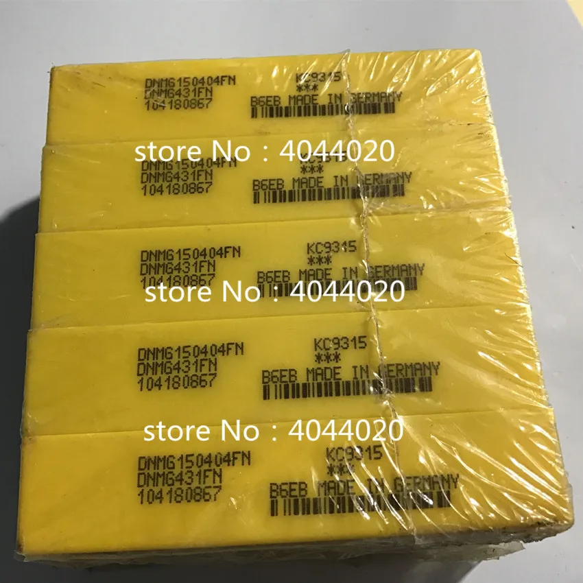 DNMG150404FN KC9315 DNMG431FN KC9315 5pcs/box New original cutting tool carbide insert for CNC
DNMG150404FN KC9315 DNMG431FN KC9315 5pcs/box New original cutting tool carbide insert for CNC